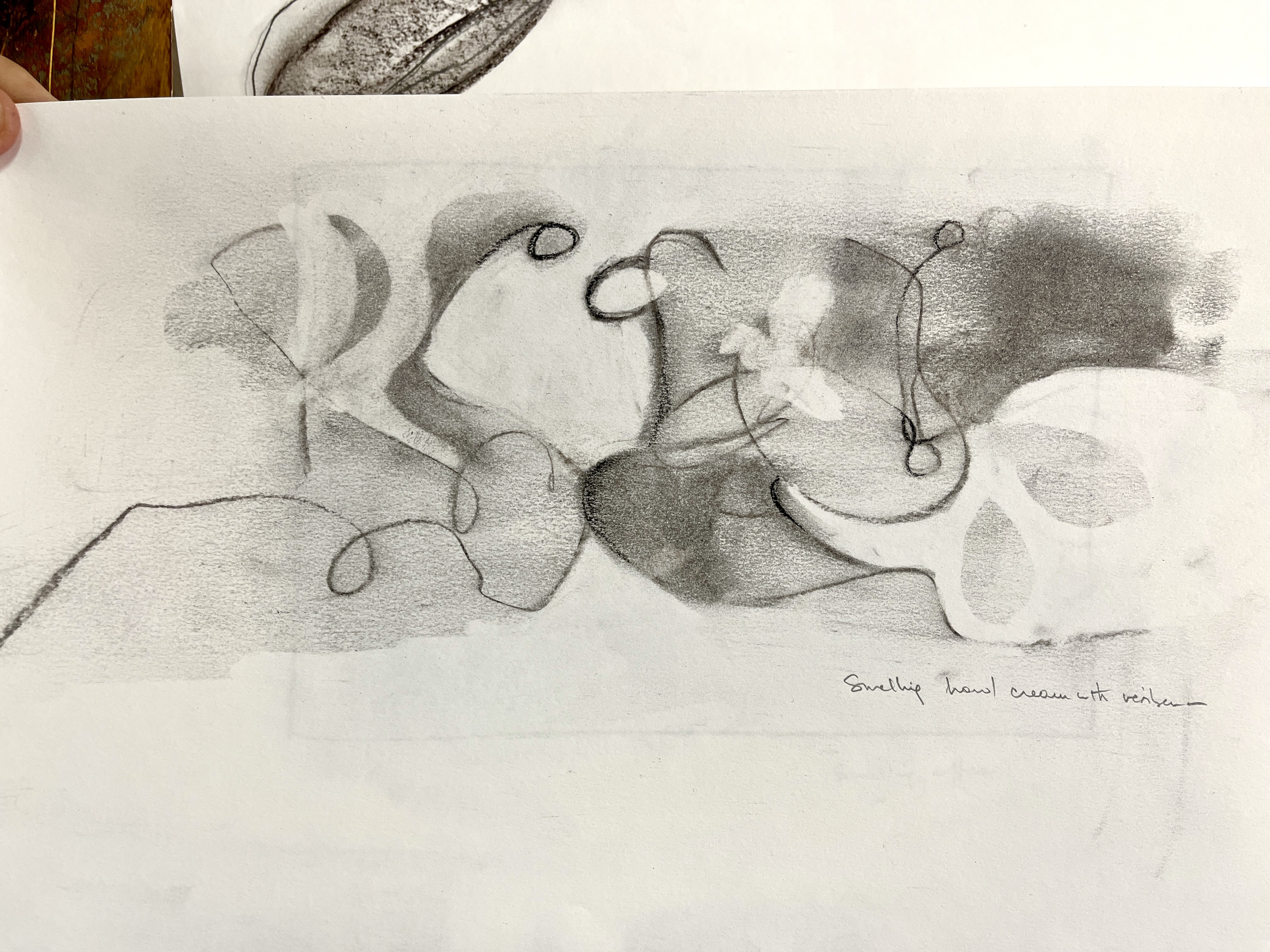 Drawing from smell exercise